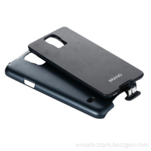 Detachable magnetic power bank with slim shell case for Samsung S5